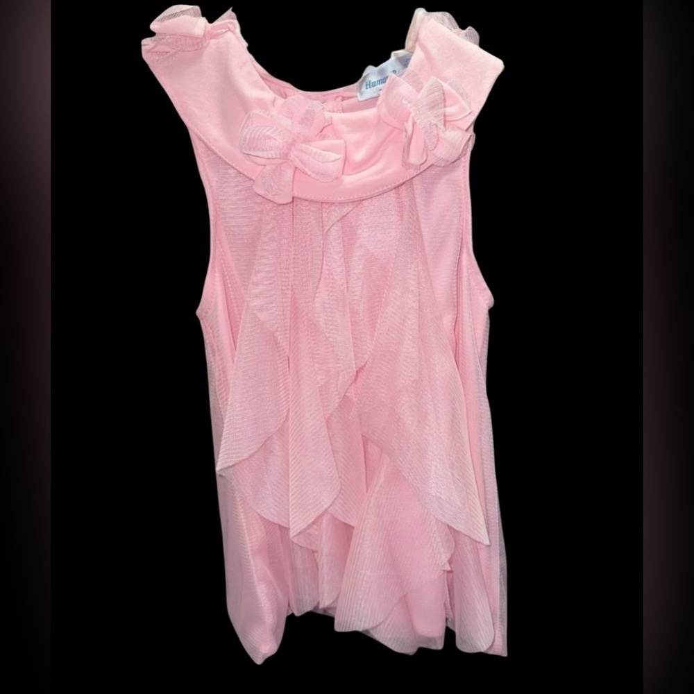 NWT Humor Bear pink dress size 12-18m